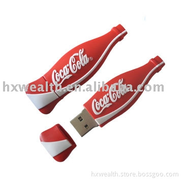 Bottle Shaped USB memory drive